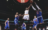 Nghẹt thở vượt ải 76ers, Cavaliers giữ mạch toàn thắng