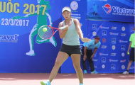 Giải quần vợt vô địch nữ toàn quốc 2017: VĐV Việt kiều gây ấn tượng mạnh