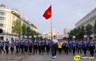 5.000 người đi bộ đồng hành hưởng ứng Lễ xuất quân của đoàn thể thao Việt Nam dự SEA Games 29