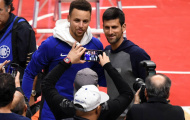 Djokovic tới Staples Center để xem Stephen Curry và đồng đội hủy diệt chủ nhà