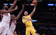 Sao trẻ rực sáng, Lakers thắng đẹp Pistons trên sân nhà