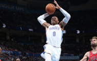 Russell Westbrook tỏa sáng, Thunder có chiến thắng thứ 3 liên tiếp