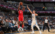 James Harden rực sáng, Houston Rockets giữ vững ngôi đầu sau đại thắng Grizzlies
