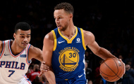 Bùng nổ ở hiệp ba, Stephen Curry giúp Warriors lật kèo ngoạn mục tại Philadelphia