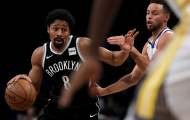 Dẫn trước gần 30 điểm, Warriors vẫn toát mồ hôi với Crabbe-Dinwiddie
