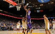 2 All Star Warriors chết lặng với cú alley oop dunk của Cauley-Stein