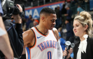 Tỏa sáng trong hiệp cuối, Russell Westbrook giúp Thần Sấm thắng siêu kịch tính Nuggets