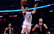 Westbrook lập Triple-Double, Thần sấm tiếp tục khiến Clippers ôm hận