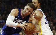 Griffin đo sàn, Curry ghi 45 điểm, Warriors thắng dễ Clippers