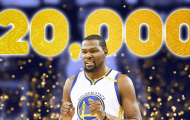 Kevin Durant chạm mốc lịch sử, Warriors vẫn thua muối mặt trên sân nhà