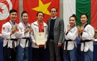 Taekwondo Việt Nam tiếp tục thắng lớn tại Giải Lille mở rộng 2018