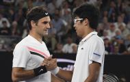Hiện tượng Hàn Quốc bỏ cuộc, Tàu tốc hành Federer vào chung kết Australian Open 2018