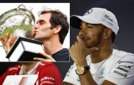 Lewis Hamilton: Federer là hình mẫu cho sự vĩ đại