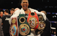 Thắng điểm đối thủ, Anthony Joshua thống nhất 4 đai vô địch