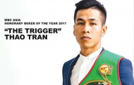Hạ knock-out đối thủ Thái Lan, võ sĩ Trần Văn Thảo được vinh danh