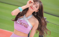 Vẻ đẹp gợi cảm của cheerleader nổi tiếng nhất làng thể thao Hàn Quốc