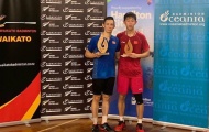 Tiến Minh vô địch 2 giải cầu lông liên tiếp tại New Zealand