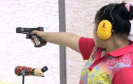 Nữ xạ thủ 16 tuổi phá kỷ lục 10 m súng ngắn hơi