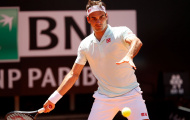 Ngược dòng kịch tính hạ Borna Coric, Roger Federer vất vả vào tứ kết Rome Masters
