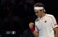 Roger Federer vào tứ kết Basel Open sau màn hủy diệt Radu Albot