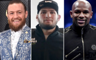 Khabib nhận đề nghị 100 triệu USD cho trận đấu với McGregor hoặc Mayweather