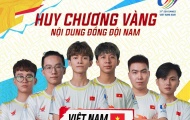 eSports Việt Nam lần đầu giành HCV ở SEA Games