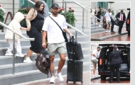 Cunha cùng vợ bầu và con trai đặt chân đến Manchester: Hành trình mới tại Nhà hát của những giấc mơ
