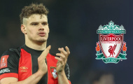 Liverpool sắp hoàn tất thương vụ hậu vệ trái Milos Kerkez giá 45 triệu bảng