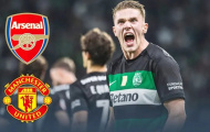 Arsenal và Man United 'đại chiến' vì Viktor Gyokeres: Ai sẽ thắng?