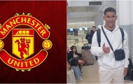 Diego Leon háo hức gia nhập Manchester United ngay từ sân bay