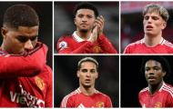 Rashford và Garnacho nằm trong nhóm cầu thủ bị Man United bật đèn xanh ra đi