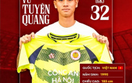 Thủ môn Vũ Tuyên Quang được kỳ vọng nâng tầm Công an Hà Nội mùa giải mới