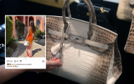 Bạn gái Haaland khoe túi Hermes 11,7 tỷ gây sốt mạng xã hội