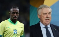 Ancelotti loại Vinicius khỏi tuyển Brazil, Rodrygo và Militao trở lại