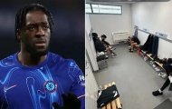 Hậu vệ Disasi hé lộ hình ảnh phòng thay đồ tồi tàn của “đội hình bị loại” Chelsea