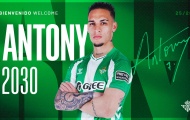 Dấu ấn chuyển nhượng của Real Betis: 9 tân binh, Antony trở lại và cú áp phe bất ngờ Amrabat