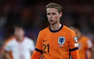 Frenkie de Jong chấn thương nhẹ, Barcelona chờ đánh giá trước trận gặp Valencia