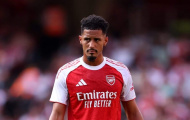 Arsenal khẳng định quyền lực chuyển nhượng: Saliba gia hạn, Real Madrid phải 'nuốt nước bọt