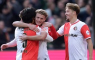 Feyenoord thắng kịch tính Utrecht 3-2, Ayase Ueda tỏa sáng với cú đúp giúp củng cố ngôi đầu Eredivisie