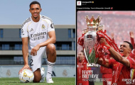 Bài đăng chúc mừng sinh nhật của Liverpool cho Trent Alexander-Arnold gây tranh cãi dữ dội