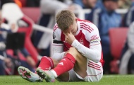 Martin Odegaard chính thức nghỉ dài, HLV Arteta lo lắng về 'vận đen' chấn thương