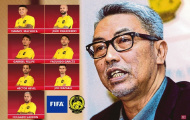 Malaysia kháng cáo FIFA: Hy vọng cứu vãn án cấm 7 cầu thủ nhập tịch