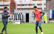 Jamal Musiala trở lại sân tập Bayern Munich sau ba tháng chấn thương