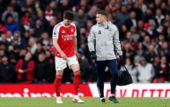 Nỗi lo chồng chất của Arsenal: Thắng Palace 1-0, Arteta mất thêm Rice, Saliba và Saka vì chấn thương