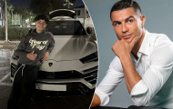 Cristiano Ronaldo tặng con trai Lamborghini Urus S, nhưng con trai lớn chỉ có thể 'ngồi ghế phụ'