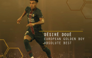 Desire Doue đoạt Golden Boy 2025: Từ kép phụ đến biểu tượng mới của PSG