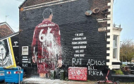 Bức tranh tường Trent Alexander-Arnold bị phá hoại trước trận Liverpool - Real Madrid