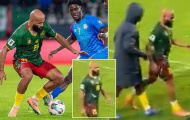 Tuyển Cameroon bị loại khỏi World Cup 2026, Bryan Mbeumo thất thần rời sân
