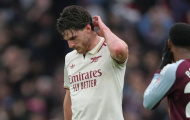 Declan Rice tức giận với Odegaard vì thiếu quyết liệt trong pha tranh chấp quan trọng