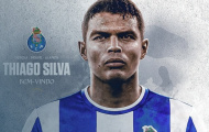 Thiago Silva gia nhập Porto theo dạng chuyển nhượng tự do từ Fluminense